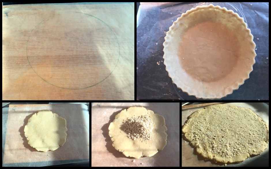 Pie Crust for Apple Oat Streusel Pie
