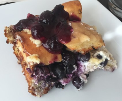 Piece of Blueberry French Toast